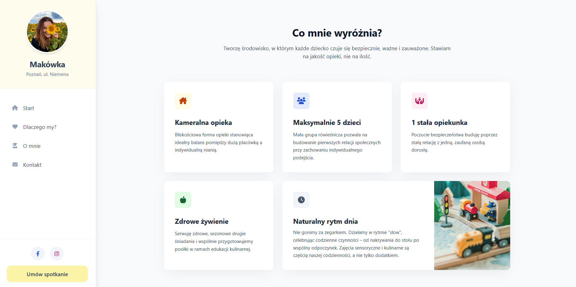 Strona Dzienna Opieka Poznań